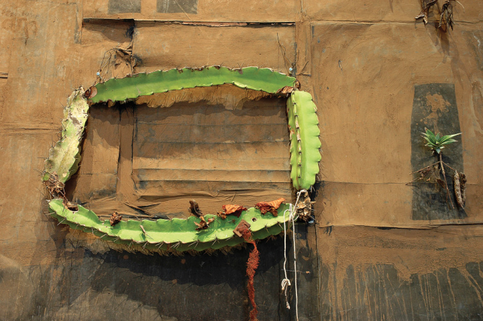 Cactus. Detalle de mural (2005)
