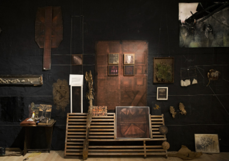Mural de la Retrospectiva. Museo Nacional de Costa Rica. 2016