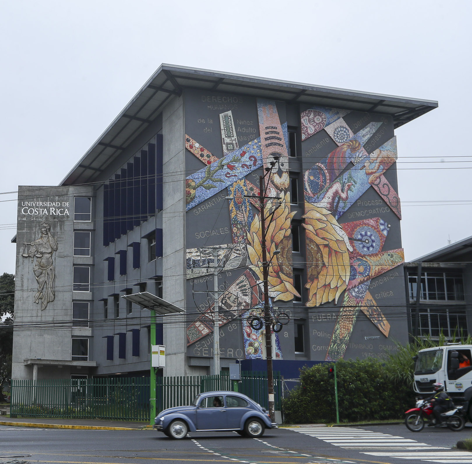 Mural del 30 aniversario del Trabajo Comunal Universitario, Universidad de Costa Rica