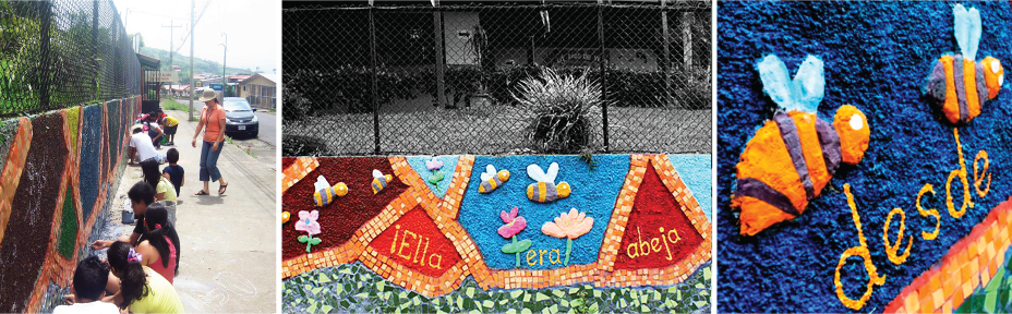Tipologa 2. Mural en la escuela Gerardo Badilla Mora, Alfaro, San Ramn, Alajuela
