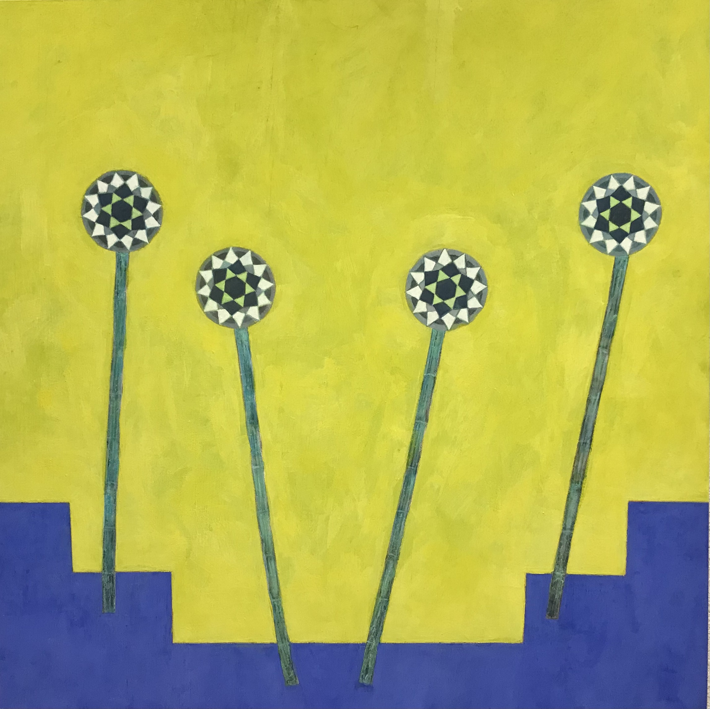 Aster. Temple F05 s/tabla. 50 x 50 cm
