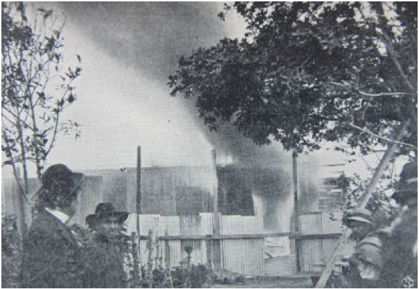 Incendio de casa de &ldquo;apestados&rdquo; de Mollendo