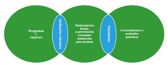 Estructura empírico-conceptual para el análisis de la participación juvenil en la prevención del consumo de sustancias psicoactivas