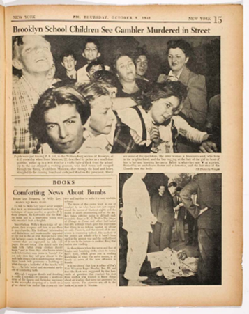 “O primeiro assassinato deles” no jornal PM Daily