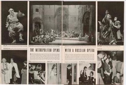 A publicação de “A crítica” na revista Life, dezembro de 1943