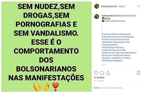 Sem nudez, sem drogas