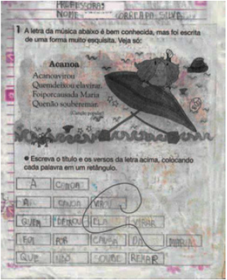 Atividade com o nome próprio