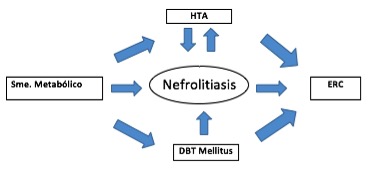 Factores de riesgo comunes en el desarrollo de nefrolitiasis y enfermedad cardiovascular