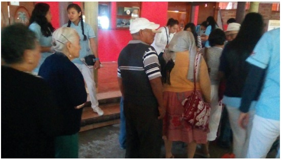 Adultos mayores de Ixmiquilpan Hidalgo