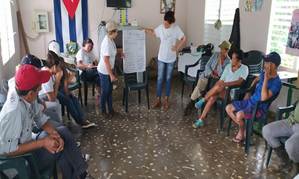 Grupos focales en comunidades locales de Sancti Sp�ritus y Cienfuegos
