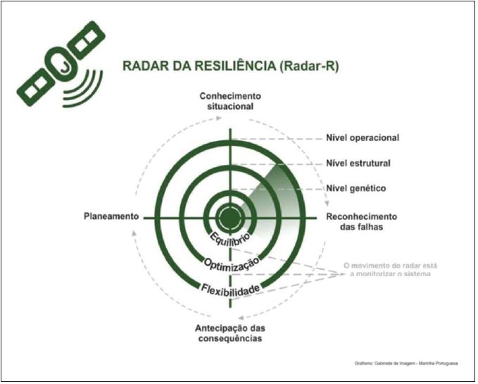 O Radar-R: representação do instrumento diagnóstico de resiliência potencial