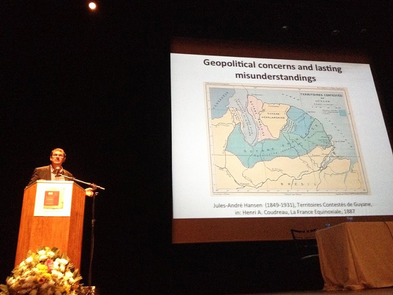 Federico Ferretti en la 27th International Conference on the History of Cartography (ICHC), Belo Horizonte, Brasil. 