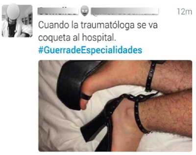 Ejemplo de chiste sexista en redes sociales 