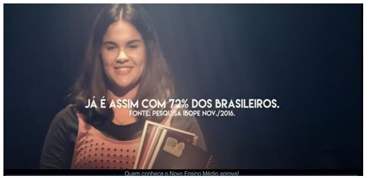 Segunda Propaganda Novo Ensino Mdio de 2017