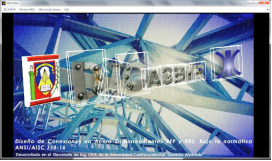 Ventana de inicio del programa DICASBYR