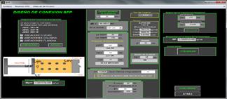 Interfaz
principal BFP