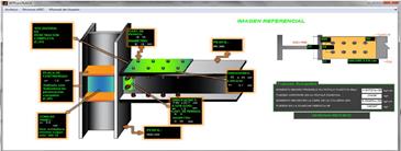 Ventana
gráfica impresión en pantalla de la conexión BFP