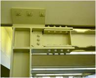 Detalle de una
conexión viga-columna.