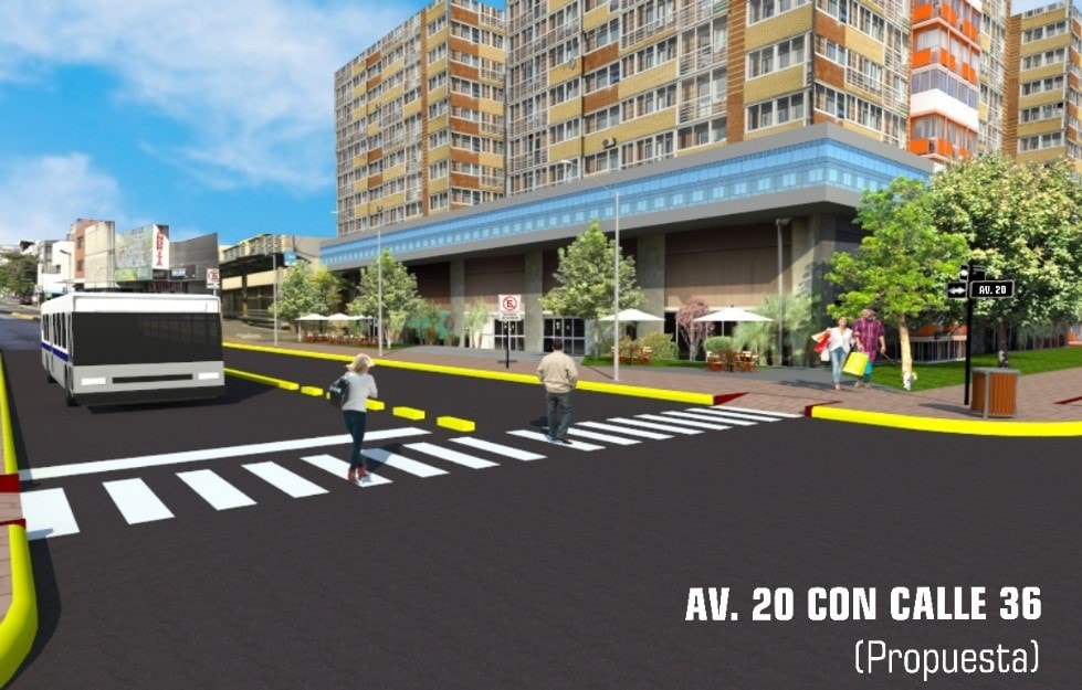 Visualizaci&oacute;n 3D de la primera propuesta.