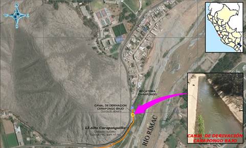 Ubicaci&oacute;n geogr&aacute;fica de la zona de estudio