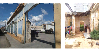 Estado de algunas viviendas del centro hist�rico de la ciudad de Barquisimeto. 