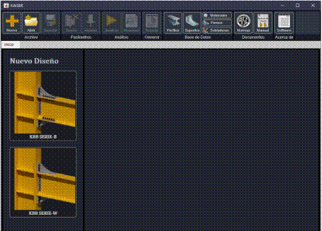 Ventana de inicio de App Designer de MATLAB R2020a. 