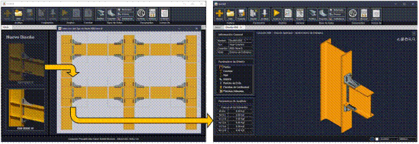 Apertura de la pesta�a de dise�o. Ejemplo KBB Serie &ndash; B.