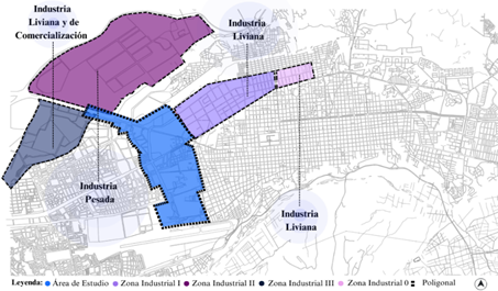 Parque industrial de la ciudad de Barquisimeto.