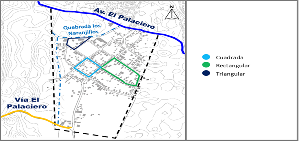 Amanzamiento del �rea de estudio