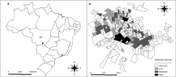 Geographic location of study area