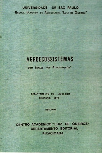 Capa da primeira publica&ccedil;&atilde;o mencionando o termo &ldquo;agrot&oacute;xico&rdquo; no Brasil32.