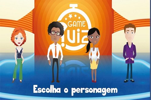 Cena de seleção do personagem.