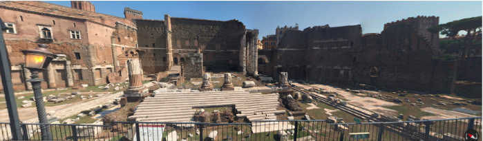 Figure 3. Actual condition of the archeological site