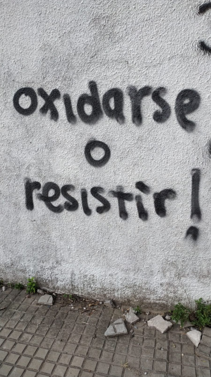 Oxidarse o resistir