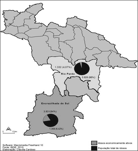 – Os idosos nos municípios de Rio Pardo e Encruzilhada do Sul