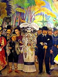 Diego Rivera. Sueño de una tarde dominical en la Alameda Central, 1947.[31]