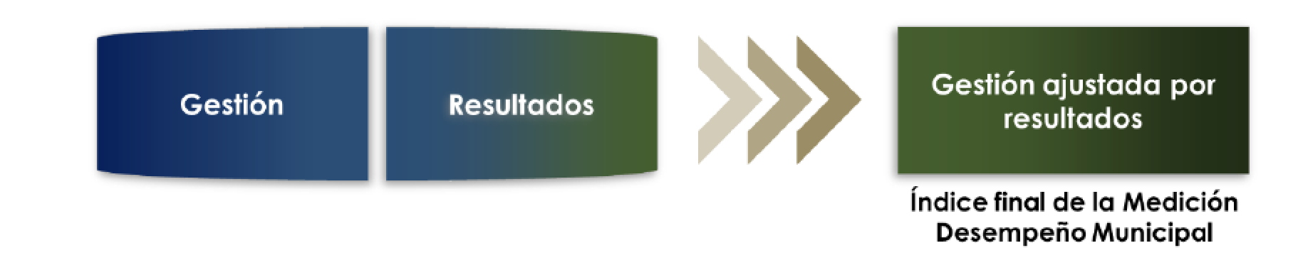 Estructura de nueva medici�n del desempe�o municipal