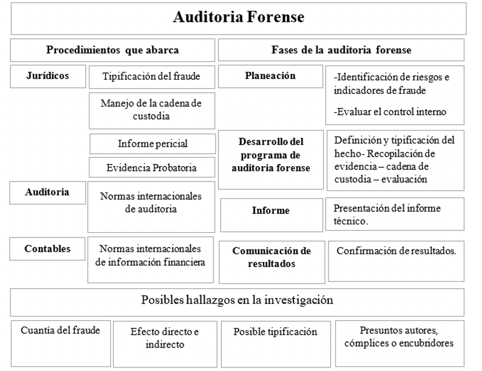Fases de una auditoría forense