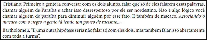 &ldquo;Din�mica &ldquo;O que voc� faria?&rdquo;, situa��o 5