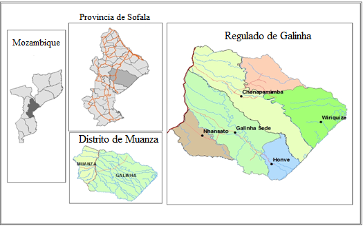 Mapa del Regulado de Galinha 