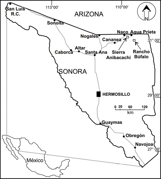 Mapa de localizaci&oacute;n del &aacute;rea de estudio.