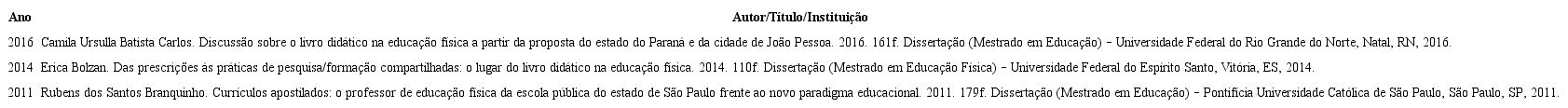 Terceiro conjunto de textos: pol&iacute;tica p&uacute;blica.