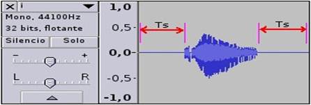 Señal capturada y tratamiento inicial