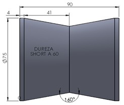 Dimensiones del rodillo