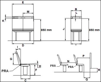Propuesta gr&aacute;fica asiento de pasajeros