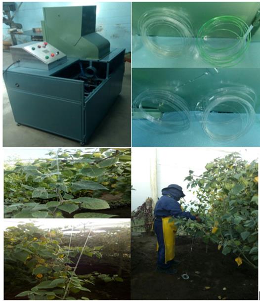 M&aacute;quina, producto y aplicaciones.