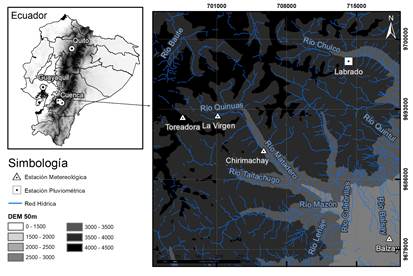 Distribuci&oacute;n espacial de estaciones.