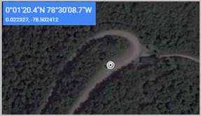 Sitio de pruebas en el volc&aacute;n Pululahua