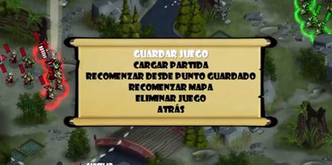 Skulls of the Shogun Save Options