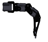 Extremidad del Robot Hex&aacute;podo 
